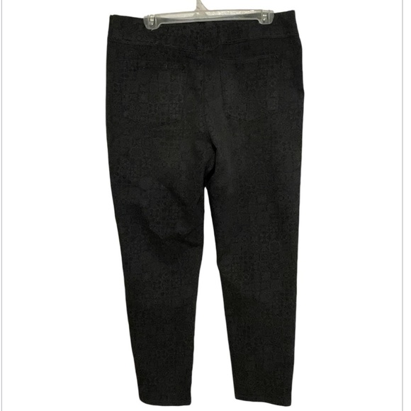 Soft Surroundings Black Pull On Elastic Band Pants Size Large - Picture 3 of 7